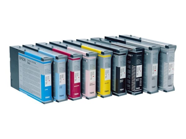 Epson T6144 - 220 ml - gul - original - blekkpatron - for Stylus Pro 4000 C8, Pro 4000-C8, Pro 4400, Pro 4450, Pro 4800, Pro 4880