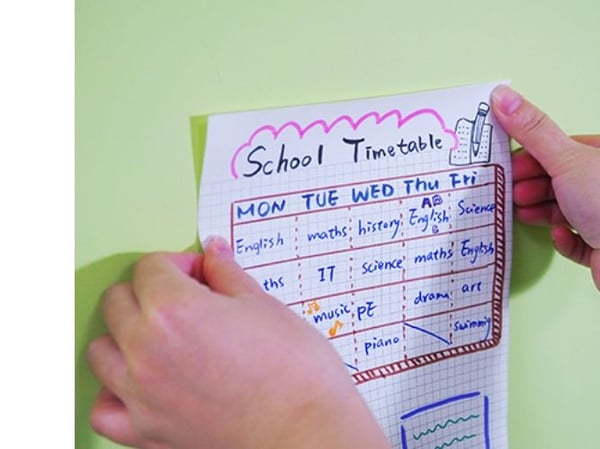 Notepad, BNT Stick´n, Sticky memo, gul 114x190mm