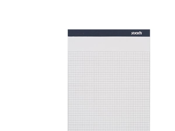 Notepad, BNT Stick´n, Sticky memo, gul 178x254mm