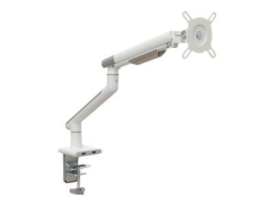 ART L-19GD - Monteringssett - justerbar arm - for LCD-TV - aluminium - hvit - skjermstørrelse: 17"-32" - skrivebordsmonterbar