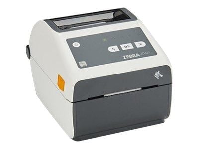 Zebra ZD421d-HC - Etikettskriver - direktetermisk - Rull (10,8 cm) - 203 dpi - inntil 152 mm/sek - USB 2.0, USB-vert, LAN - hvit