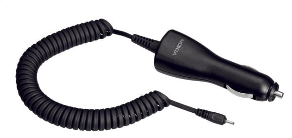 Nokia DC-4 - Bilstrømadapter - for Nokia 206, 5500, 6555, 6720, 7500, C1, C3, E51, N800, N81, N96, X3; Asha 20X, 210, 30X