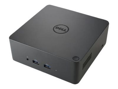 Dell Dual USB-C Thunderbolt Dock TB18DC - Dockningsstation - USB-C / Thunderbolt 3 - VGA, HDMI, DP, Mini DP, Thunderbolt - 1GbE - 210 Watt - för Pr...