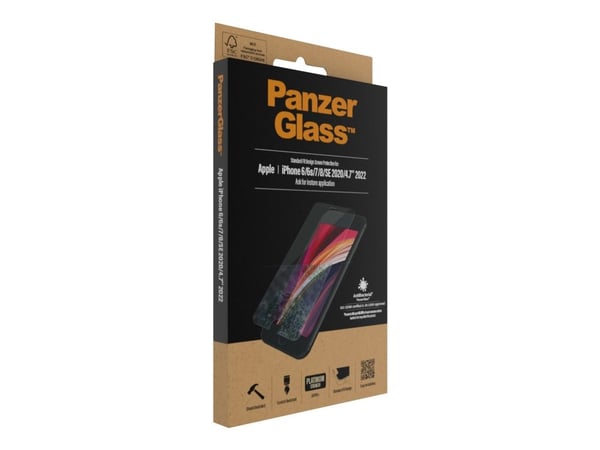 PanzerGlass™ | Skjermbeskyttelse - Klassisk passform | Apple iPhone 6, 6s, 7, 8 SE (2./3. generasjon)