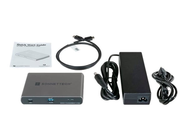 Sonnet Echo 5 Thunderbolt 4 Dock - Hub - 4 x Thunderbolt 4 + 1 x USB 3.2 Gen 2 - stasjonær