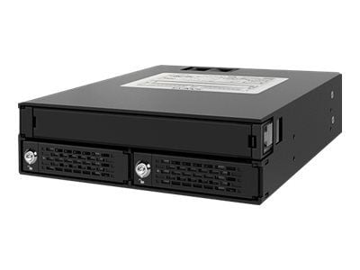 ICY Dock ToughArmor MB994IKO-3SB - Lagringsdrevhylse - SATA 6Gb/s / SAS 12Gb/s - SATA 6Gb/s - svart