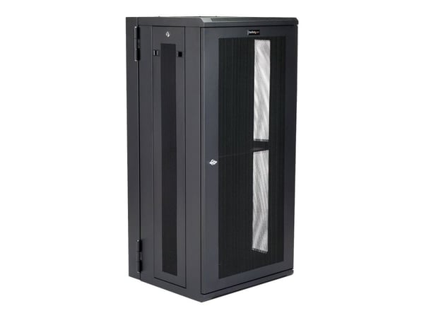 Startech 26U 19" Wall Mount Network Cabinet, 16" Deep Hinged Locking IT Network Switch Depth Enclosure, Assembled Vented Computer Equipment Data Ra...