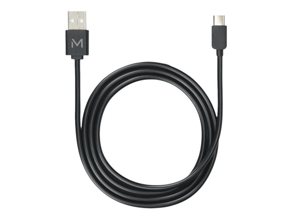 Mobilis - USB-kaapeli - 24-nastainen USB-C (han) til USB (han) - USB 2.0 - 1 m - lajittelu