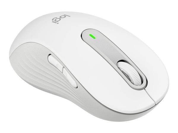 Logitech Signature M650, Oikeakätinen, Optinen, RF Wireless + Bluetooth, 2000 DPI, Valkoinen