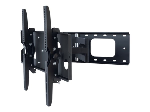 ART AR-20A - Konsol - justerbar arm - för platt panel - metall - svart - skärmstorlek: 32"-60" - väggmonterbar