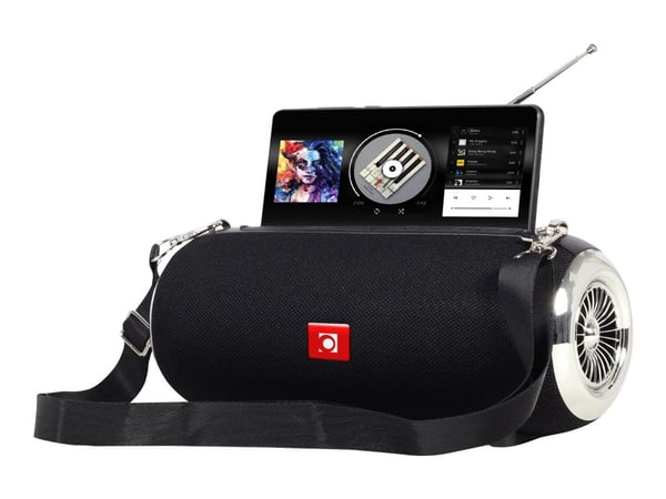 Gembird SPK-BT-17 - Høyttaler - for bærbar bruk - trådløs - Bluetooth 5.1 - 10 watt - svart