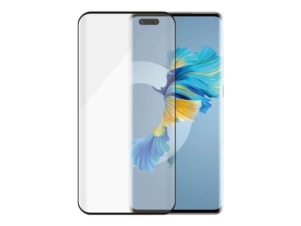PanzerGlass - Skjermbeskyttelse for mobiltelefon - glass - rammefarge svart - for Huawei Mate 40 Pro