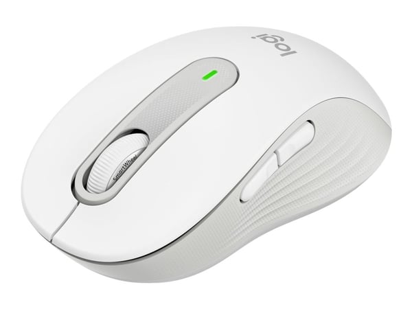 Logitech Signature M650 for Business - Mus - trådløs - 2.4 GHz, Bluetooth - Logitech Logi Bolt USB-mottaker - elfenbenshvit