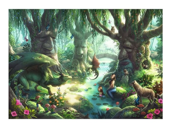 Ravensburger EXIT Puzzle Kids - The Magical Forest - puslespill - 368 deler