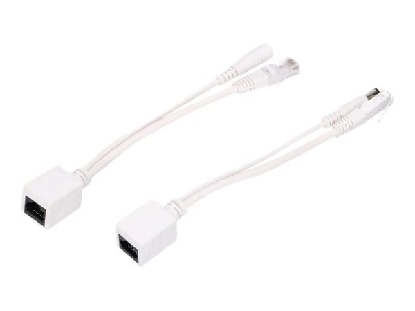 Extralink - Krafttillförsel + PoE-delare - DC 48 V