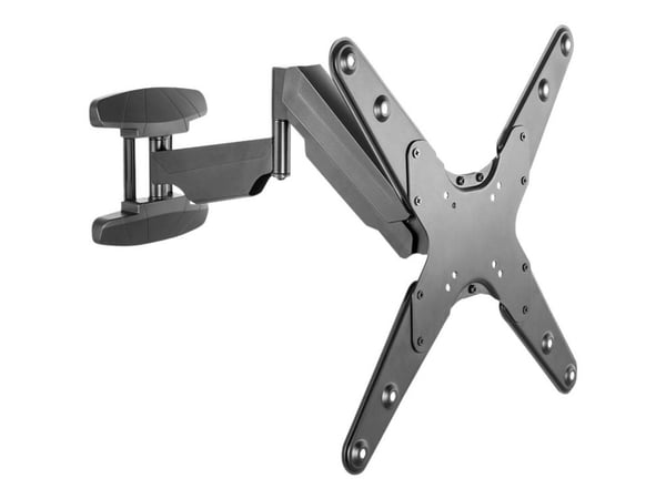 Neomounts WL70-550BL14 - Monteringssett - full bevegelse - for TV - svart - skjermstørrelse: 32"-55" - veggmonterbar