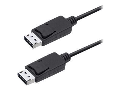 Qoltec - DisplayPort-kabel - DisplayPort (hann) til DisplayPort (hann) - DisplayPort 1.2 - 50 cm - 1080p-støtte, 5K 30Hz støtte - svart