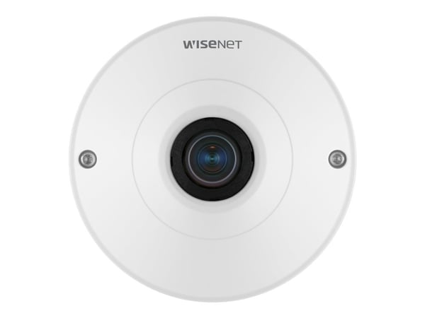 Hanwha Vision WiseNet Q QNF-8010 - Nettverksovervåkingskamera - kuppel - innendørs - farge (Dag og natt) - 6 MP - 2048 x 2048 - fastfokal - sammens...