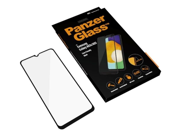 PanzerGlass™ | Skjermbeskytter - Ultra-Wide Fit | Samsung® Galaxy A03/A03s