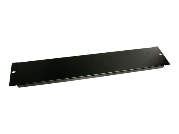 Startech 2U Blanking Panel - Steel Rack Mount Filler Panel - for 19in Server Rack Enclosure or Cabinet - Black Rack Panel (BLANKB2) - Tomt panel - ...