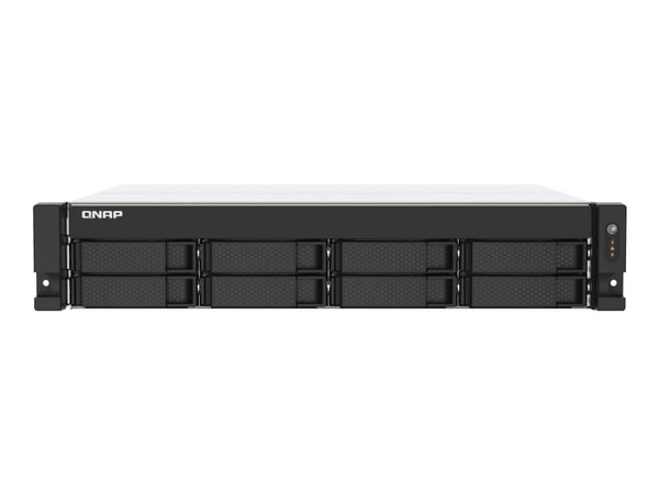 QNAP TS-873AeU - NAS-server - 8 brønner - kan monteres i rack - SATA 6Gb/s - RAID 0, 1, 5, 6, 10, JBOD, 50, 60 - RAM 4 GB - 2.5 Gigabit Ethernet - ...
