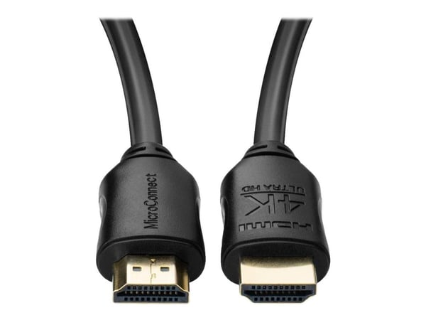 MicroConnect HDMI - HDMI 1m kaapeli musta (MC-HDM19191V2.0)