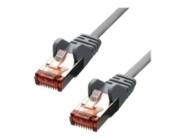 ProXtend - Koblingskabel - RJ-45 (hann) til RJ-45 (hann) - 1.5 m - 5.8 mm - foliebelagt uskjermet tvinnet kabelpar (F/UTP) - CAT 6 - formstøpt, ute...