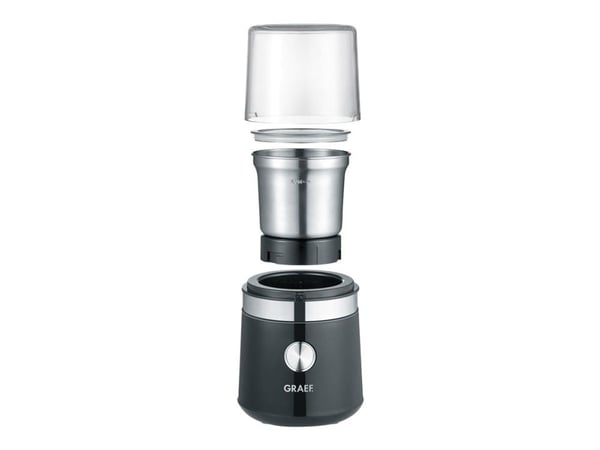 Graef Young CM 102 - Kaffekvern - 200 W - svart/rustfritt stål
