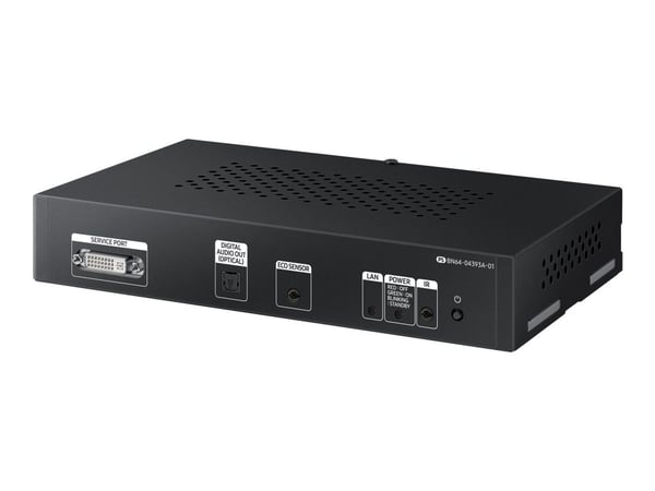 Samsung SBB-SNOWRAF/EN, 1920 x 1080 pikseliä, RS-232C, Musta, 50 / 60 Hz, 21 W, 0 - 40 °C