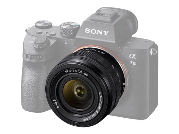 Sony SEL2860, Vakio-objektiivi, 8/7, 28 - 60 mm, Sony E
