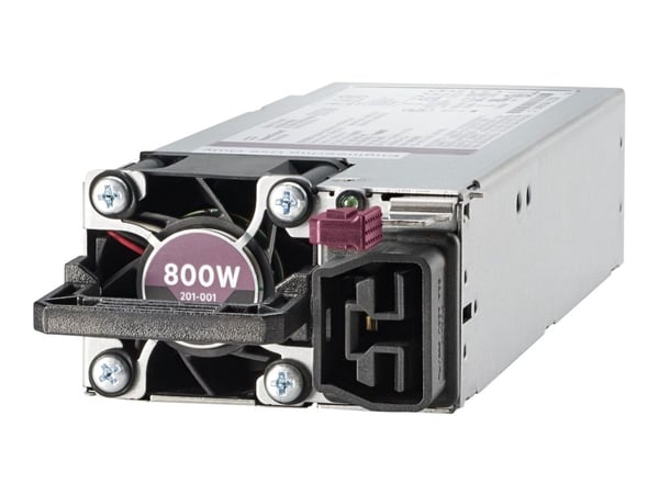 HPE - Strømforsyning - "hot-plug" / redundant (plug-in modul) - Flex Slot - 80 PLUS Platinum - AC 100-240 V - 800 watt - 908 VA