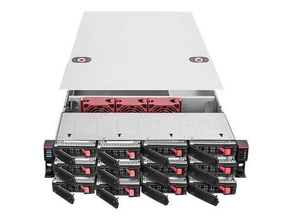 SilverStone RM22-312 - Kan monteras i rack - 2U - SSI EEB - SATA/SAS - hot-swap - ingen strömförsörjning - USB