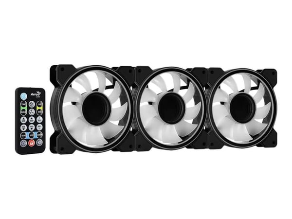 AeroCool Mirage 12 ARGB Pro - Fläktsats för systemskåp - 120 mm