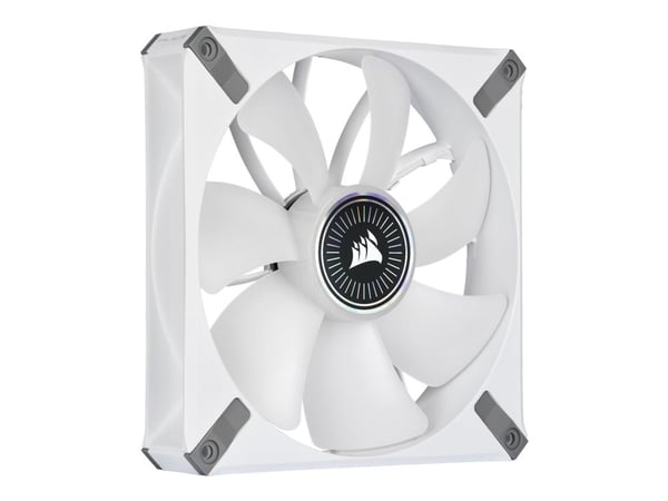 CORSAIR iCUE ML140 RGB ELITE - Lådfläkt - 140 mm - vit (paket om 2)