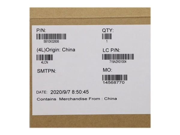 Simplo L19M3PD5 - Akku tietokoneeseen - Litiumioni - 3-soluinen - 4120 mAh - 45 Wh - FRU - ThinkPad E14 Gen 2 20T6, 20T7, 20TA, 20TB; E15 Gen 2 20T...