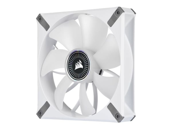 CORSAIR iCUE ML140 RGB ELITE - Lådfläkt - 140 mm - vit (paket om 2) CORSAIR iCUE ML140 RGB ELITE - Lådfläkt - 140 mm - vit (paket om 2)