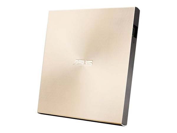 ASUS ZenDrive U8M SDRW-08U8M-U - Platestasjon - DVD±RW (±R DL) - 8x/8x - USB-C - ekstern - gull