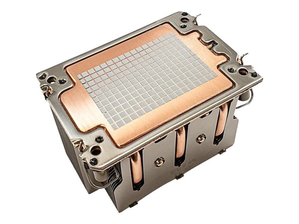 Inter-Tech N-8 - Prosessorkjøler - passiv - (for: LGA4189) - kobberdampkammer - 2U