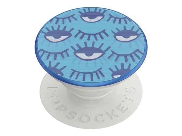 PopSockets PopGrip - Fingergrep/stativ for mobiltelefon - animeres når den vippes - Lenticular Wink