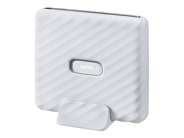 Fujifilm instax Link Wide - Skirver - farge - LED - 86 x 108 mm inntil 5 bilder/min (farge) - kapasitet: 10 fotoer - Bluetooth 4.2 LE - askhvit
