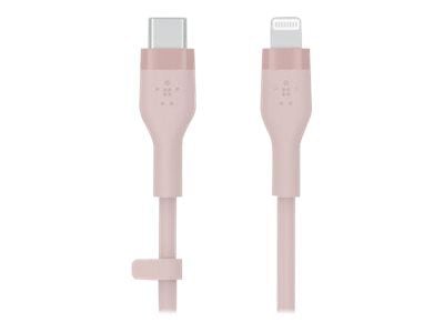 Belkin BoostCharge - Lightning-kabel - USB-C hann til Lightning hann - 2 m - rosa