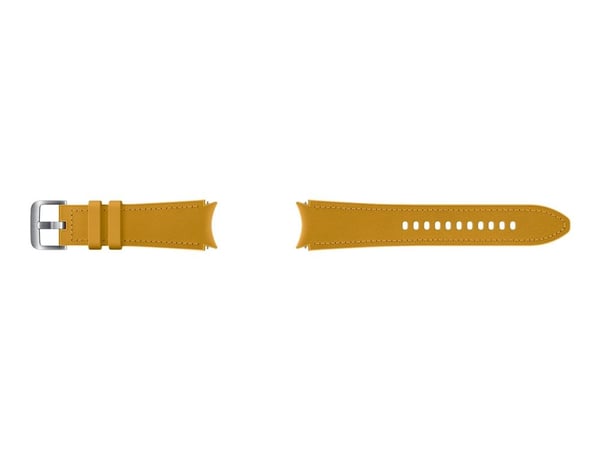 Samsung ET-SHR89 - Band för smart klocka - Medium/Large - senap - för Galaxy Watch4 (40 mm), Watch4 Classic