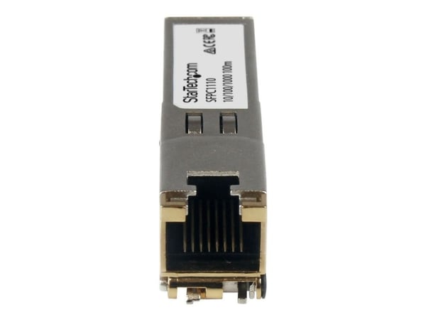 Startech Cisco SFP-GE-T Compatible SFP Module, 1000BASE-T, SFP to RJ45 Cat6/Cat5e, 10/100/1000 Mbps, RJ-45 (Copper) 100m, Cisco IE3400, IE3300, IE3...