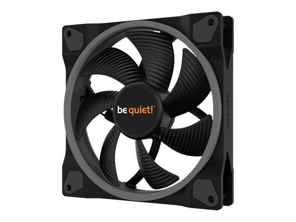be quiet! Light Wings - Kabinettvifte - PWM - 140 mm - svart (en pakke 3)