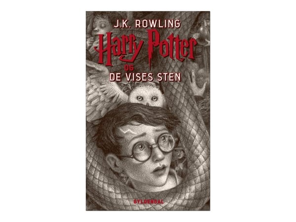 Harry Potter 1 - Harry Potter og De Vises Sten - av Rowling Joanne Kathleen - bok (brosjyre) | Språk: Dansk