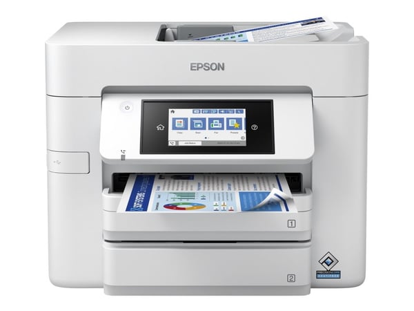 Epson WorkForce Pro WF-C4810DTWF - Multifunksjonsskriver - farge - ink-jet - A4/Legal (medie) - opp til 36 spm (trykking) - 500 ark - USB 2.0, LAN,...