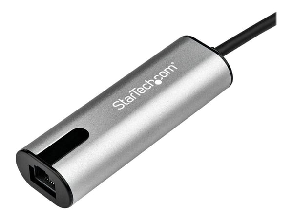 StarTech.com 2.5GbE USB C Ethernet-sovitin NBASE-T NIC, USB 3.0 Type C 2.5/1 Gigabit/100 Mbps Multi Speed Network/USB 3.1 kannettava tietokone RJ45...