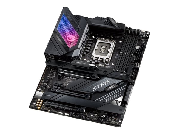 ASUS ROG STRIX Z690-E GAMING WIFI - Hovedkort - ATX - LGA1700-sokkel - Z690 Chipset - USB-C Gen 2x2, USB-C Gen2, USB 3.2 Gen 1, USB 3.2 Gen 2 - 2.5...