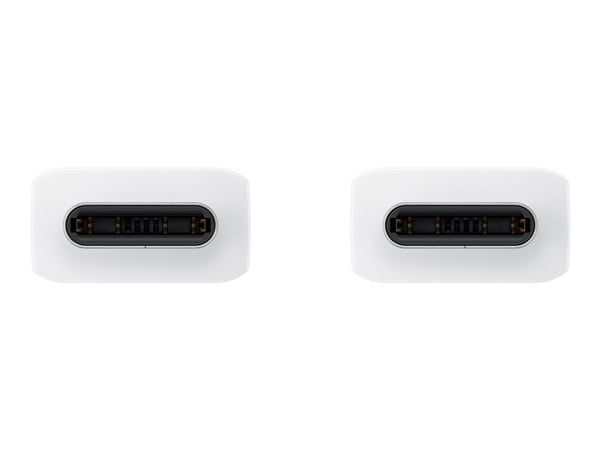 Samsung EP-DX510 - USB-kabel - USB-C (hann) til USB-C (hann) - USB 2.0 - 5 A - 1.8 m - hvit