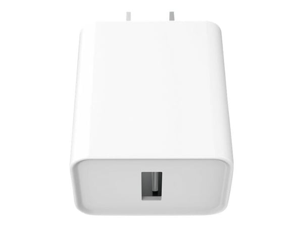 eSTUFF Home Charger - Strømadapter - 12 watt - 2.4 A (USB) - matt hvit - USA